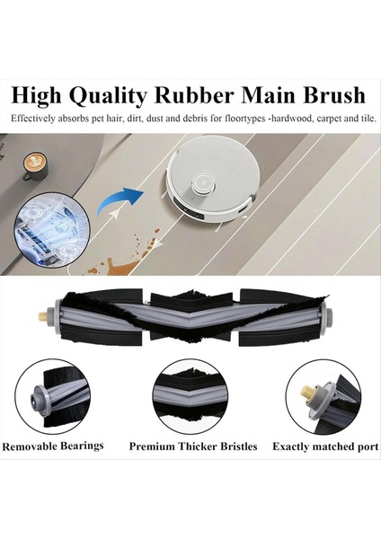 Ecovacs Için Aksesuar Kiti Deebot T20 Omni/max/pro Vakum Clearher Ana Yan Fırça Hepa Filtreler Paspas Pedleri Toz Çanta (Yurt Dışından) indirimleri