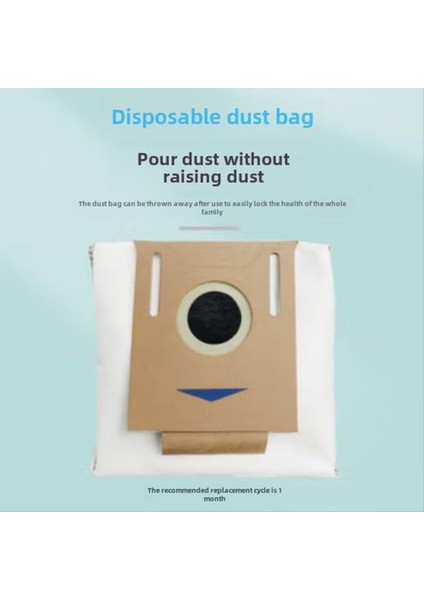 Ecovacs Boyroot T8 / T8 Aıvı Yedy Vac Istasyonu Robotik Vakum Süpürge Deebot Aksesuarları Değiştirme (Yurt Dışından) fırsatları