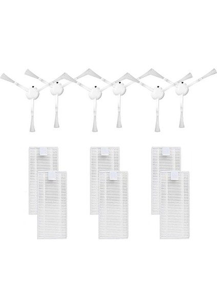 Viomi Alpha 2 Pro Robot Vakumları Yan Fırça Hepa Filtre Yedek Aksesuar Yedek Parça (Yurt Dışından)