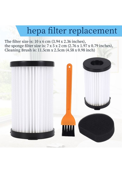 Moosoo D600 ve Arıete Handyforce Vakumları Için Yedek Filtreler Rbt 2761 Rbt 2759 8 Filtre Içerir + 8 Köpük Filtresi (Yurt Dışından) fırsatları