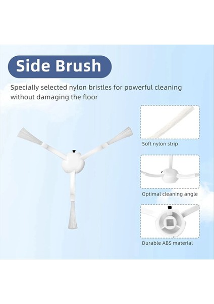 Dream Için Filtre Toz Çantası Z10 Pro, L10 Plus, D10 Plus Aksesuarlar Mop Mop Bezi Ana Yan Fırça Vakum Süpürge Yedek Parçaları (Yurt Dışından) fırsatları