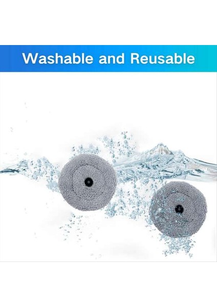 10 Adet Roborock S8 Maxv Ultra G20S Robot Vakum Süpürge Değiştirilebilir Parçalar Yıkanabilir Temizlik Rag (Yurt Dışından) indirimleri