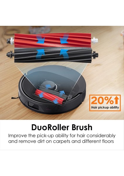 Roborock Q8 Max, Q8 Max+, Q5 Pro, Q5 Pro, Q5 Pro+ Robot Vakum Süpürge Ana Fırça Kapağı Hepa Filtre Mop Pad Yedek Parçalar (Yurt Dışından) indirimleri