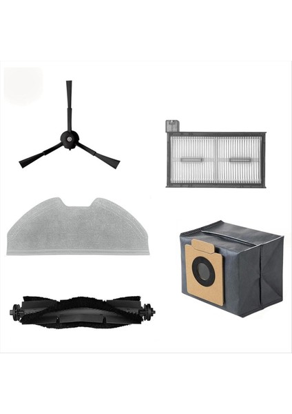 Eufy X8 Pro Ses Robot Vakum Süpürge Ana Yan Fırça Hepa Filtre Mop Kumaş Toz Çantaları Yedek Parçalar (Yurt Dışından) fırsatları