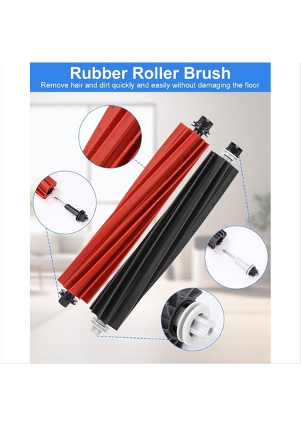 Roborock Q8 Için Max+ Robot Vakum Süpürge Ana Yan Fırça Hepa Filtre Mop Bezi Yedek Parçalar Aksesuarlar (Yurt Dışından) modelleri