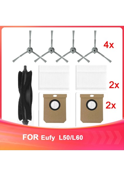Eufy Robot Vakum Süpürge Için L50/L60 Elektrikli Süpüreci Vakum Süpürge Parçaları Için Yedek Parçalar (Yurt Dışından)
