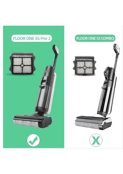 Yedek Elektrikli Süpürge Parçaları, Tineco Zemin Için Filtre Silindir Fırçası One S5/ Pro 2, Kablosuz Vakum Süpürge Aksesuarları (Yurt Dışından) fırsatları