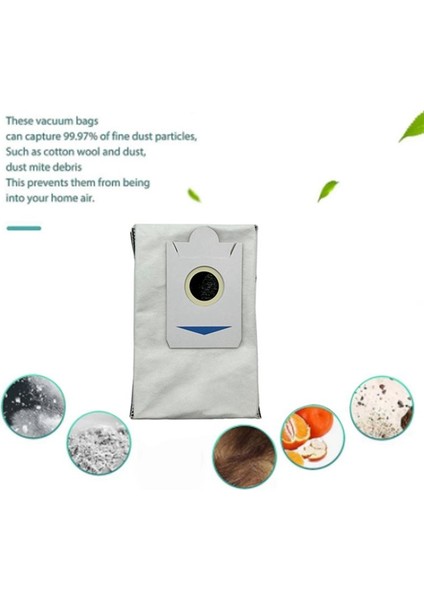 7pcs Ecovacs Deebot X2 Pro Vakum Süpürge Süpüren Robot Aktif Karbon Toz Çantası Için Toz Çantası (Yurt Dışından) indirimleri