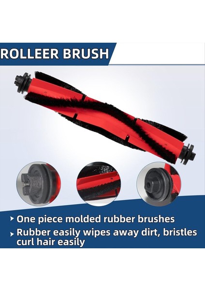 Roborock Q5 Için Q5+ Q5 Artı Robot Vakum Süpürge Ana Yan Fırça Hepa Filtreleri Yedek Parçalar Aksesuarları Kiti (Yurt Dışından) modelleri