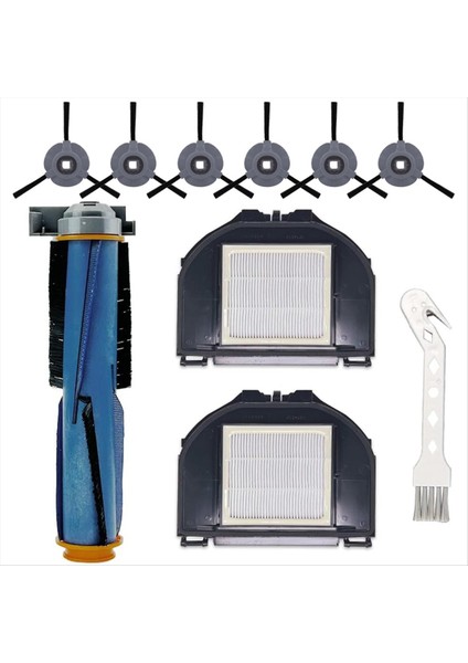 Köpekbalığı RV2310AE Için Matris Robot Vakum Süpürücü Ana Yan Fırça Hepa Filtreleri Vakum Yedek Parçaları (Yurt Dışından)