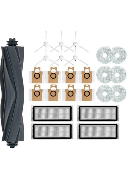 Mijia Omni X10+IÇIN Dream L10S Ultra, S10 Pro Için Filtre Toz Torbaları, Robot Vakum Süpürge Aksesuarları Mop Ana Yan Fırça (Yurt Dışından)