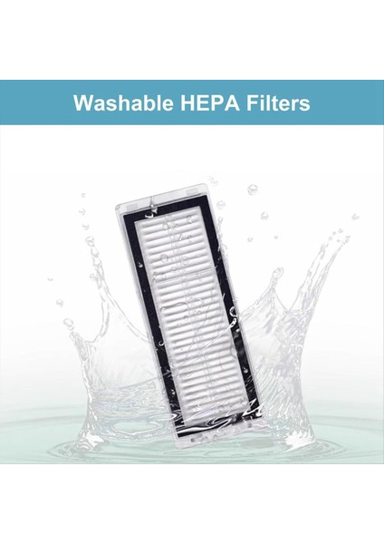 Mijia Omni X10+IÇIN Dream L10S Ultra, S10 Pro Için Filtre Toz Torbaları, Robot Vakum Süpürge Aksesuarları Mop Ana Yan Fırça (Yurt Dışından) modelleri