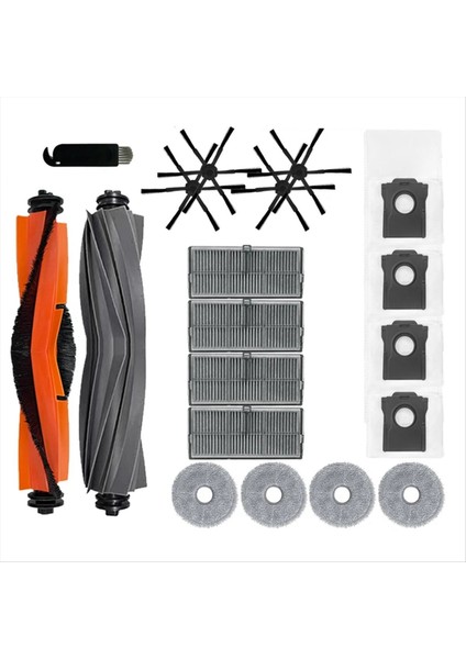 Dreame X30 Pro Plus / X30 Pro Ultra Robot Vakum Süpürge Yedek Parçaları Aksesuarları, B Için Filtre Paspas Toz Torbası (Yurt Dışından)