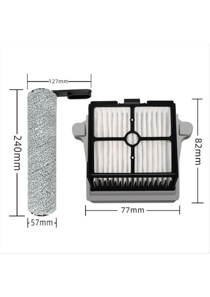 Tineco Bir Kat S7/s7 Pro Yıkama Zemin Makinesi Vakum Süpürge Yedek Parçaları, 5 Pcs (Yurt Dışından) fırsatları