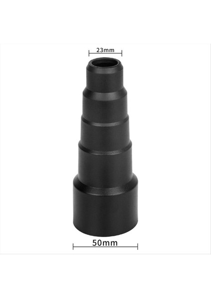 Evrensel Vakum Hortum Adaptör Dönüştürücü 50/42/34/30/23MM Siyah Yumuşak Kauçuk Yuvarlak Emme Hortum Dönüştürücü Kuru Islak Kullanım (Yurt Dışından) fırsatları