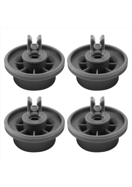 4 x Bulaşık Makinesi Alt Sepet Rail Wheels Bosch Neff &amp; Siemens Gray 165314 (Yurt Dışından) fiyatları