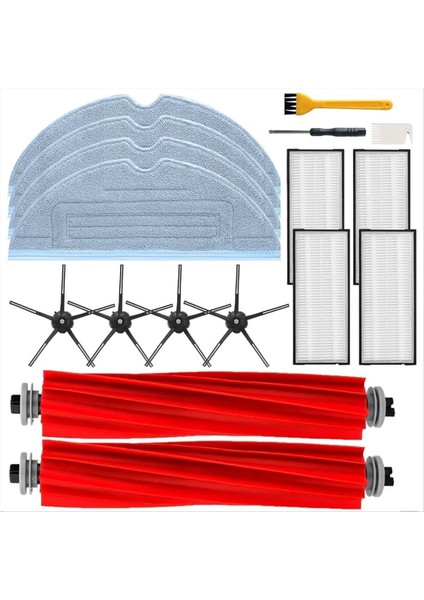 Roborock S7 / S7+ / S7 Plus / S7 Maxv / S7 Maxv Plus / S7 Maxv Ultra Vakum Süpürge Yedek Parçaları Için Aksesuarlar (Yurt Dışından)