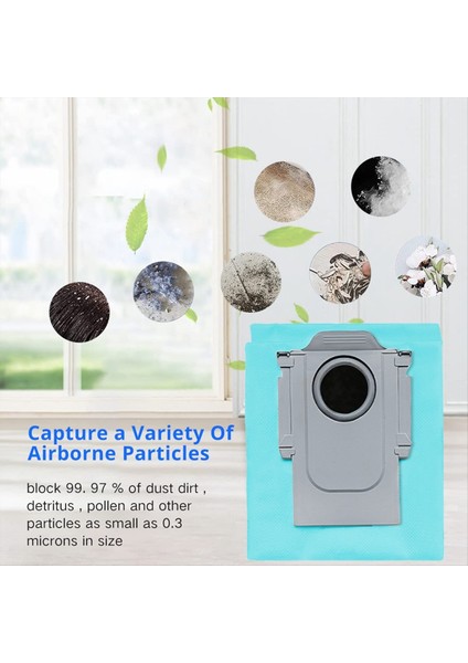 10 Adet Roborock Q Revo /roborock P10 A7400RR Robot Vakum Süpürge Tuz Torbaları (Yurt Dışından) fiyatları