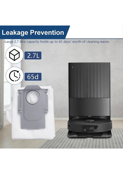 14 Paket Toz Torbaları Roborock Q Revo Robot Elektrikli Süpürge Büyük Kapasiteli Tek Kullanımlık Torba Replasman (Yurt Dışından) fırsatları