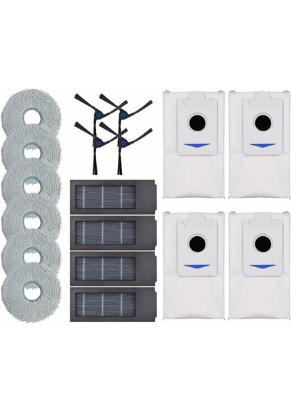 Ecovacs Debot X2 X2PRO Robot Vakumları Filtre Silinme Silinme Yedek Aksesuarlar Yedek Parça (Yurt Dışından)