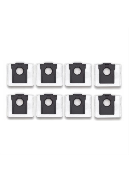8pcs Dreame Bot Için Dokuma Yapılmayan Toz Torbası X30PRO Ultra X30PRO Plus Robot Vakum Süpürge Çöp Torbası Yedek Parçaları (Yurt Dışından)
