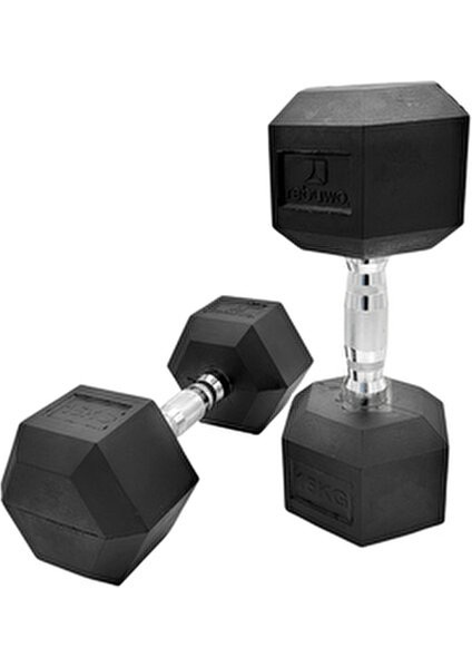 Hex Dambıl Seti 2,5KG-25KG Döküm Malzeme ile Güvenli Kullanım Sağlar