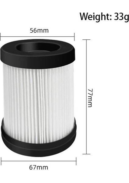 Fabuletta FSV101/FSV001 Vakum Süpürücü Değiştirilebilir Parçalar Için Girnoor G160 ve G165 Için 2 Adet Filtreler (Yurt Dışından) fiyatları