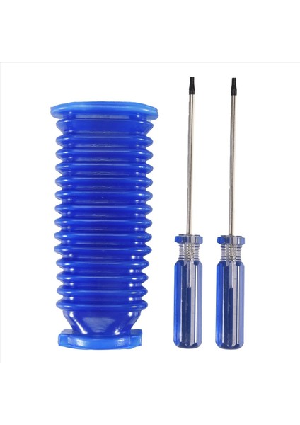 Dyson V6 V7 V8 V11 V11 V11 Vakum Süpürge Yedek Aksesuarları Yumuşak Velvet Silin Emme Kafası Mavi Hortum (Yurt Dışından)
