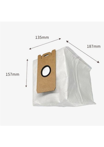 15PCS Lydsto W2 Için Toz Torbası Robot Vakum Temizleyici Toz Çanta Aksesuarları Temizleyici Yedek Parçalar Değiştirilebilir Parçalar Aksesuarlar (Yurt Dışından) fırsatları