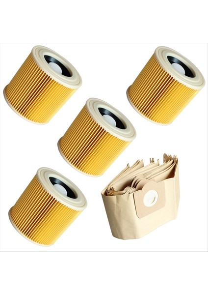 Karcher Vakum Süpürge Aksesuarları Filtre Elemanı A2004 A2054 WD2.250 Filtre Için Uygun (Yurt Dışından)