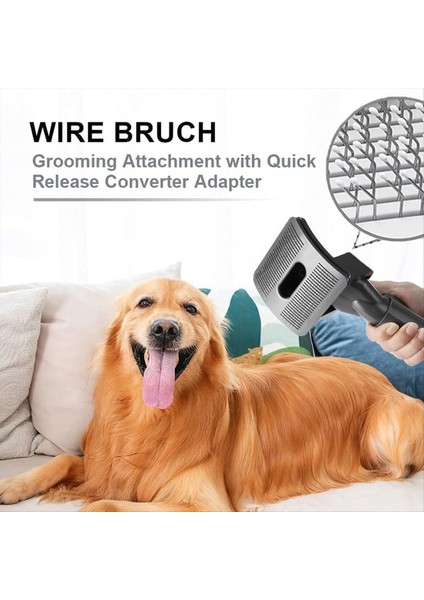 Dyson V7 V7 V8 V10 V11 V15 Mutlak Hayvan Tetikleyici Vakum Pet Fırçası Uzatma Hortumu ile Tımar Için Köpek Kedi Fırçası (Yurt Dışından) modelleri