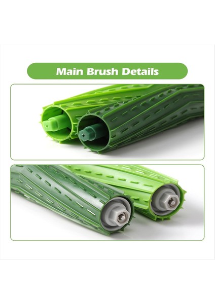 Irobot Roomba Combo J7+ J9+, Aksesuarlar Için Yedek Parçalar 1 Set Lastik Fırçalar, Filtreler, Yan Fırçalar (Yurt Dışından) modelleri