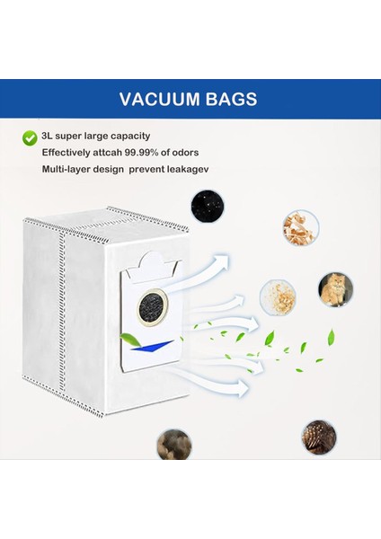 Ecovacs Deebot T30S/ T30S Combo Robot Vakum Süpürge Aksesuarları Kiti Için Yedek Parçalar (Yurt Dışından) modelleri