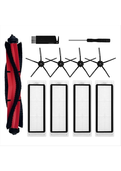 Roborock Q5 Için Uyumlu Yedek Kit, Q5+ Robot Vakum Süpürge Yedek Parça Aksesuarları (Yurt Dışından)