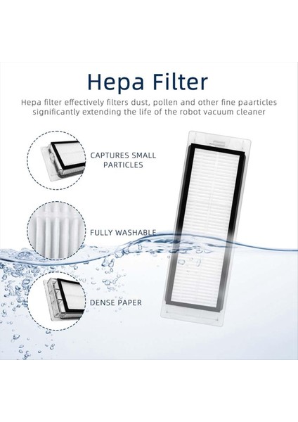 Roborock Q5 Için Uyumlu Yedek Kit, Q5+ Robot Vakum Süpürge Yedek Parça Aksesuarları (Yurt Dışından) fiyatları