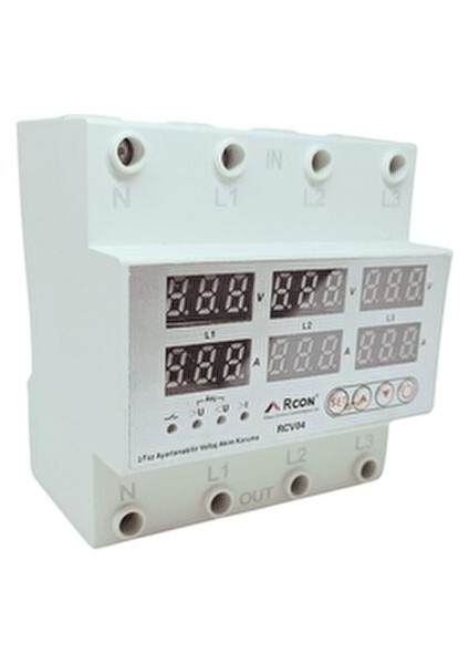 Rcv 04RAY Tipi Trifaze Akım Koruma