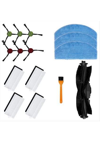 Tikom G8000/G8000 Pro Honiture G20 G20 Pro Laresar Evol 3 Robot Vakum Süpürge Aksesuarları Için 15 Adet Yedek Parçalar (Yurt Dışından)