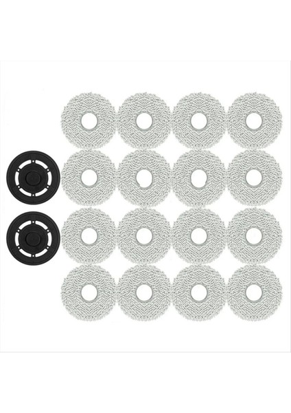 Ecovacs Için X2 / X2 Pro / X2 Omnı / DEX86 Robot Vakumları Bezler Rag Mop Tutucu Stand Yedek Parça Aksesuar (Yurt Dışından)