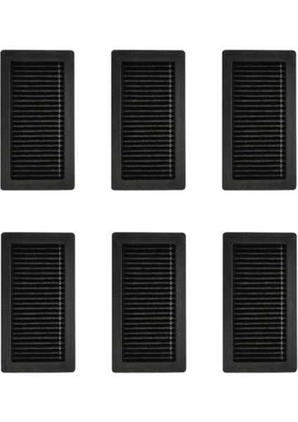 6pcs Ecovacs Yedı cc Robot Vacum Seğerler Yedek Yedek Yedek Yedekli Kararlı Karter Filtreleri (Yurt Dışından)