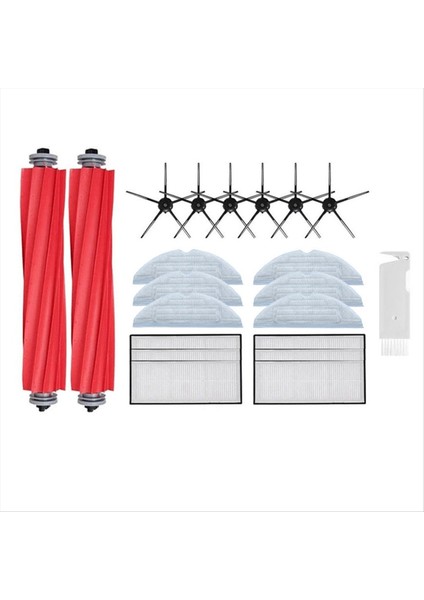 Roborock S7 S70 S75 S7MAX S7MAXV T7S Artı Mops Kumaşları Hepa Filtre Kiti Robotik Vakum Süpürge Aksesuarları (Yurt Dışından)