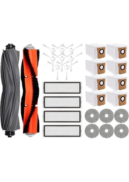 Dreame Bot L10S Için Ultra L10S Pro Robot Vakum Süpürge Ana Yan Fırça Hepa Filtre Mop Yedek Parçalar Aksesuarlar (Yurt Dışından)
