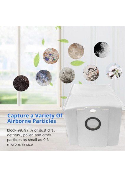 Conga 7490 Ölümsüz / 8290 Ölümsüz Vakum Süpürge Kablosuz Vac Yedek Parçaları Için Yedek Vakum Toz Torbası 8 Pcs (Yurt Dışından) fırsatları