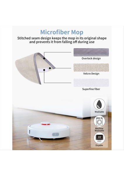 Xiaomi Için Roborock S5 Max S6 Pure S6 Maxv Vakum Süpürge Yedek Parçalar Ana Yan Fırça Hepa Filtre Mop Kumaş Aksesuarları (Yurt Dışından) fırsatları