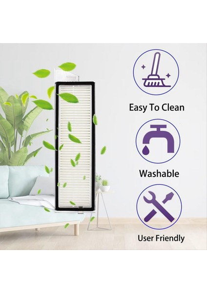 Roborock Qrevo Için Yedek Parçalar Aksesuarları Hepa Filtre Mop Bez Toz Torbası Ana Yan Fırça (Yurt Dışından) fiyatları