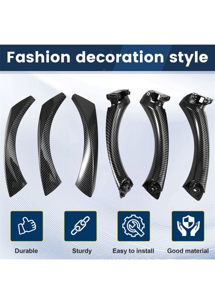 Bmw 3 Serisi E90 E91 E92 316 318 320 325 328I 2004-2012 Rhd Karbon Fiber Deseni (Yurt Dışından) fiyatları