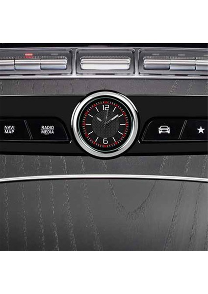 Mercedes-Benz Siyah Araç Iç Dekorasyonu Için Otomobil Merkezi Kontrol Saati Merkezi Kontrol Dekorasyon Saati, A (Yurt Dışından) fırsatları