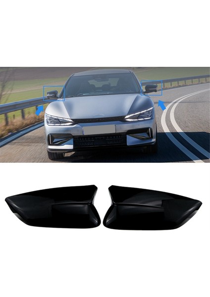 Kıa Ev6 2022 2023 Otomobil Dış Aksesuarları Karbon Fiber Için Araba Yan Kanat Ayna Kapağı Dikiz Ayna Kabuk Kapakları (Yurt Dışından) fırsatları