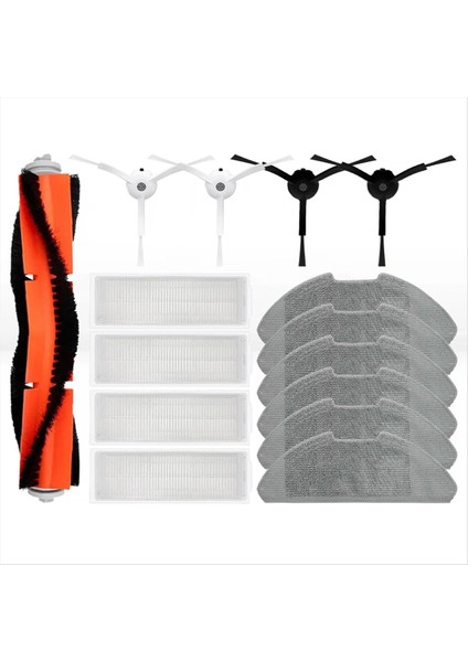 Xiaomi Mi Robot Vakum-Mop 2 Pro/lite MJST1SHW Mjstl Hepa Filtre Mop Bezi Mijia Vakum Süpürge Aksesuarları (Yurt Dışından)