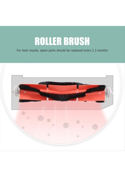 21PCS Xiaomi Dreame Bot D10 Için Aksesuar Kiti Plus RLS3D Robot Vakum Ana Yan Fırça Hepa Filtre Toz Torbası Mop Rag (Yurt Dışından) modelleri