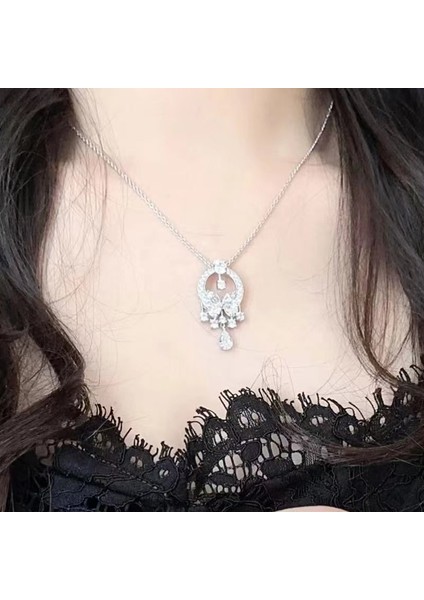 Yüksek Kali Tam Elmas Bahçe Kolye Kadın Şık, Zarif ve Prestijli Tam Elmas Küpe (Yurt Dışından) fırsatları